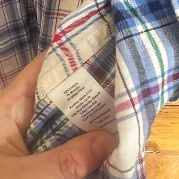 Talbots - Flannel - Picture 3 of 5